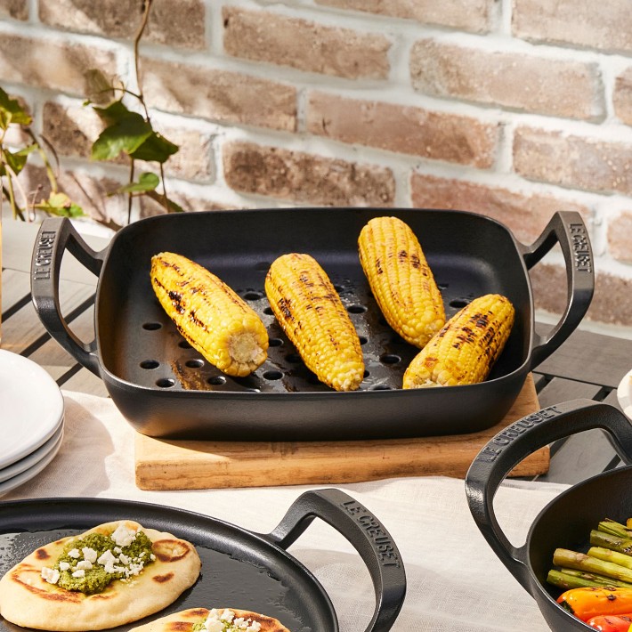 Le Creuset Alpine Outdoor Enameled Cast Iron Grill Basket, 12