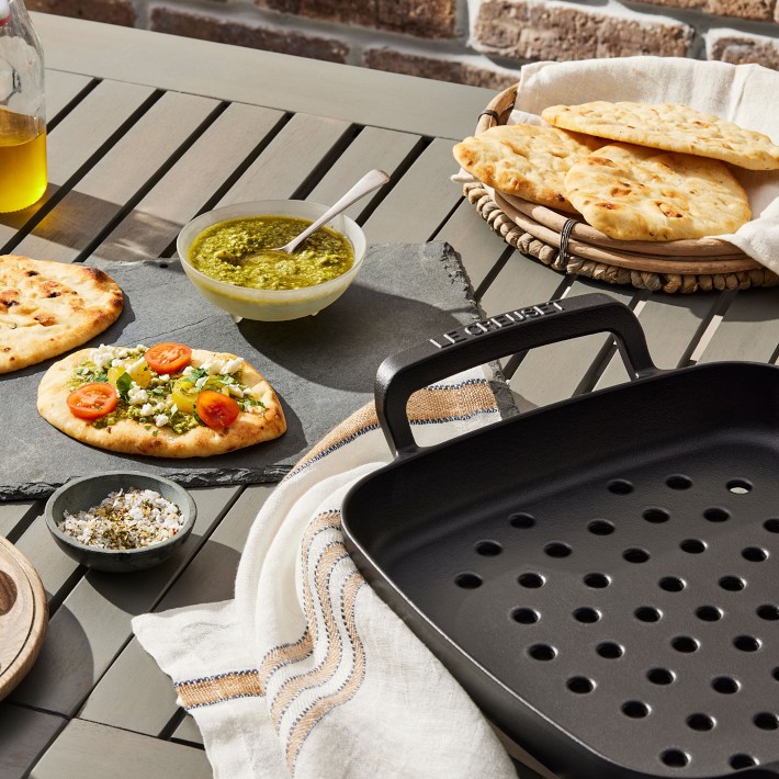 Le Creuset Alpine Outdoor Enameled Cast Iron Grill Basket, 12