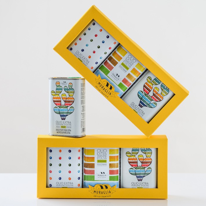 Muraglia Oil Tin Trio Gift Set | Williams Sonoma