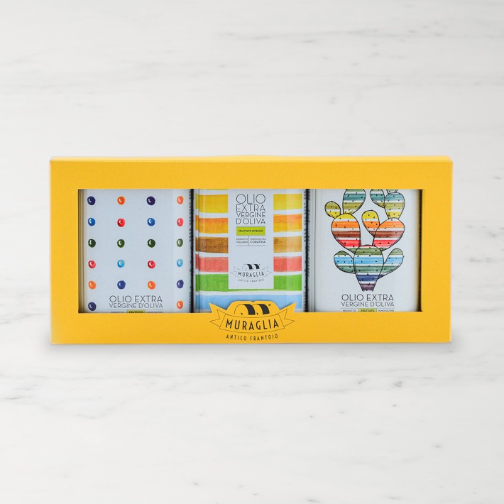Muraglia Oil Tin Trio Gift Set | Williams Sonoma