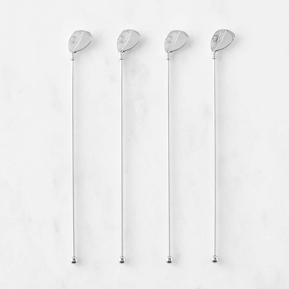 Clubhouse Golf Stirring Sticks, Set of 4