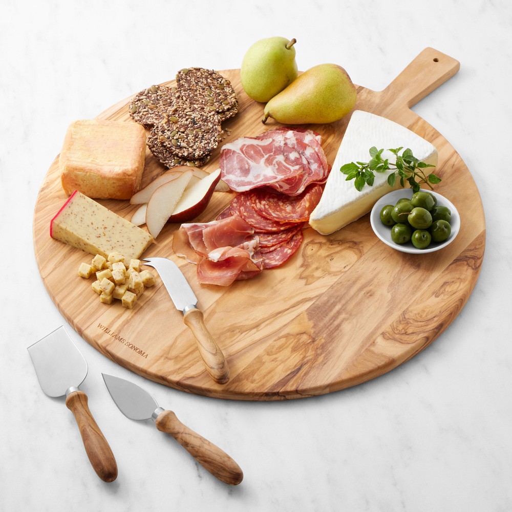 Olivewood Round Cheese Boards - Large