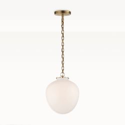 Scarlet Acorn Pendant