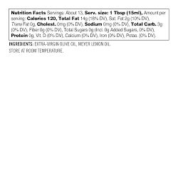 Williams Sonoma Meyer Lemon Infused Olive Oil