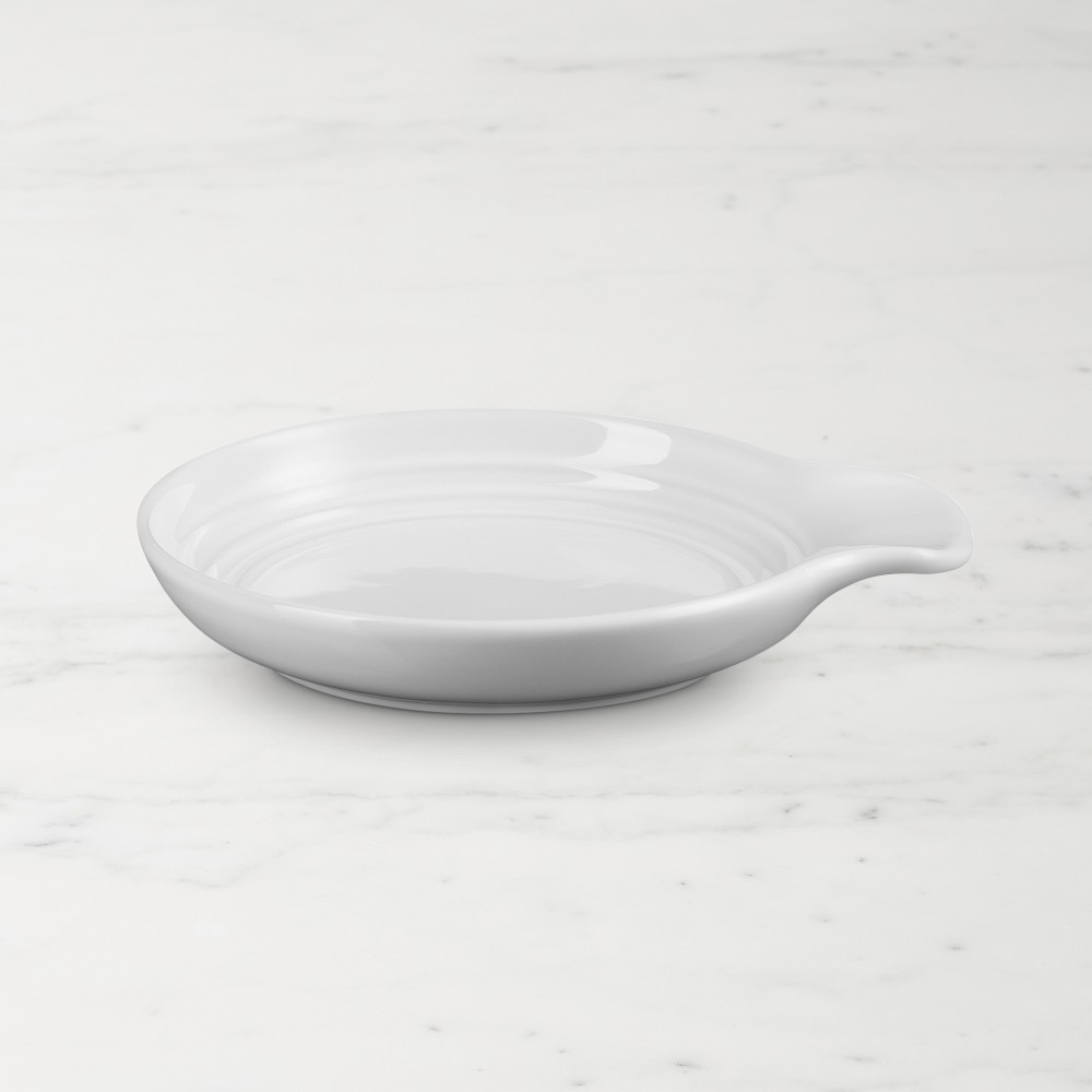 Le Creuset Signature Round Spoon Rest - White