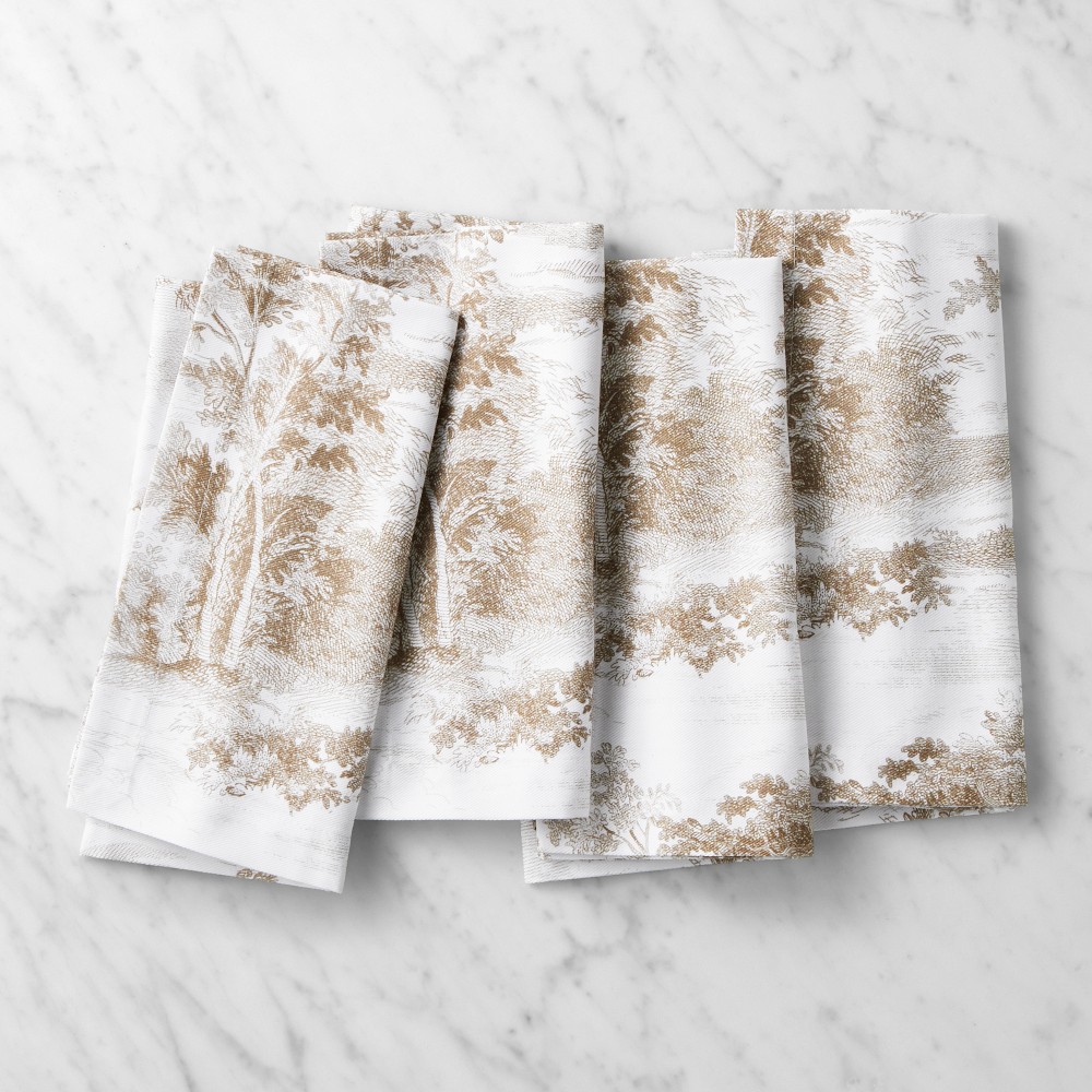 Toile Napkins, Set of 4