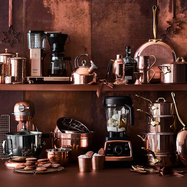 Hammered Copper Canisters | Williams Sonoma