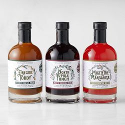 Williams Sonoma Merry &amp; Bright Cocktail Trio