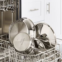 Williams Sonoma Signature Thermo-Clad&#8482; Stainless-Steel 10-Piece Cookware Set