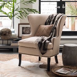 Woven Leather Hide Pillow Cover