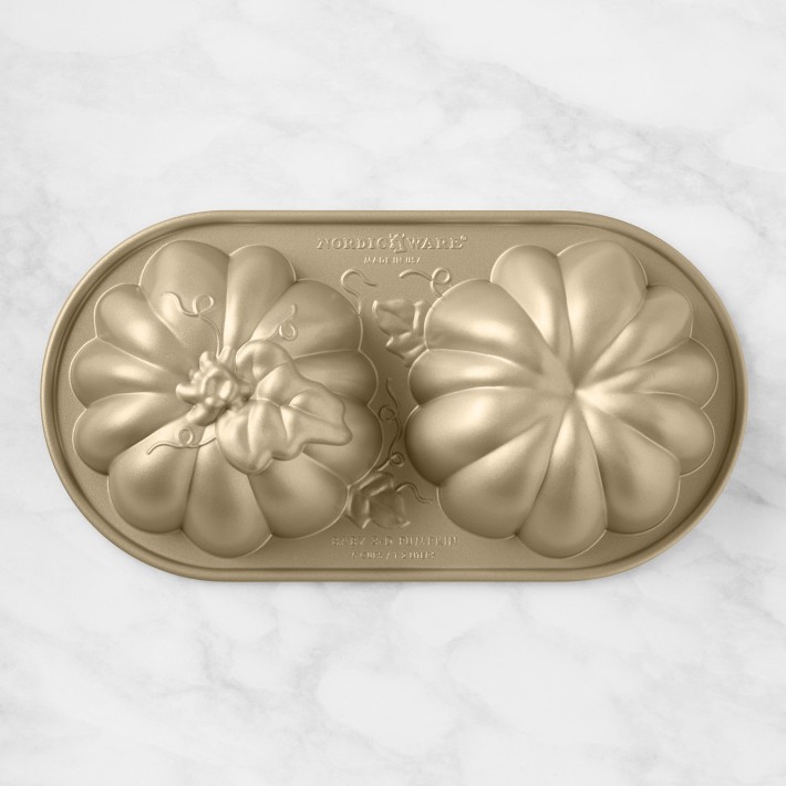 Nordic Ware 3D Baby Pumpkin Duet Pan | Seasonal Cake Pan