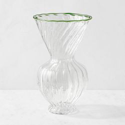 AERIN x Williams Sonoma Home Sculptural Glass Vase