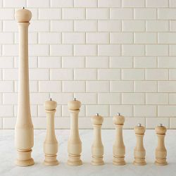 Williams Sonoma Traditional Maple Wood Pepper Mill, 30"