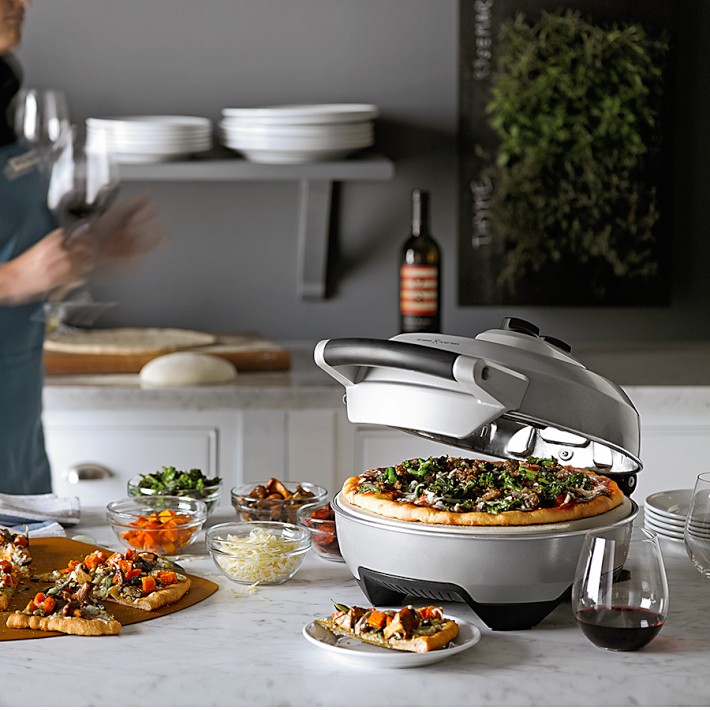 未使用ブレビル Breville BPZ600XLピザ焼き機 クリスピークラスト Breville Crispy Crust Pizza Maker | Pizza Oven | Williams Sonoma