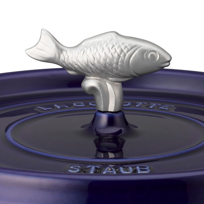 STAUB 28cm フィッシュノブ STAUB 28cm フィッシュノブ 説明確認してください STAUB 28cm