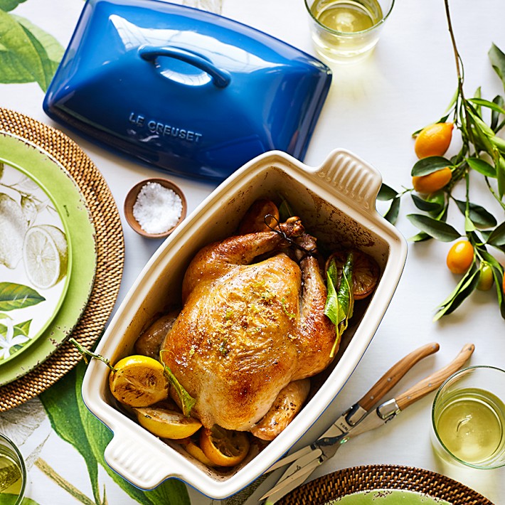 Le Creuset Heritage Stoneware Deep Covered Baking Pan | Williams