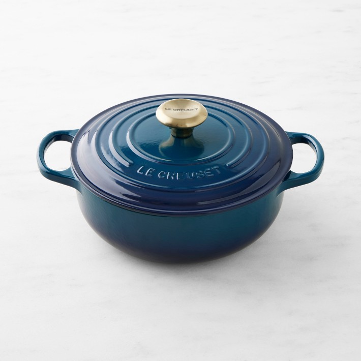 Le Creuset Signature Enameled Cast Iron Sauteuse Pan, 3 1/2