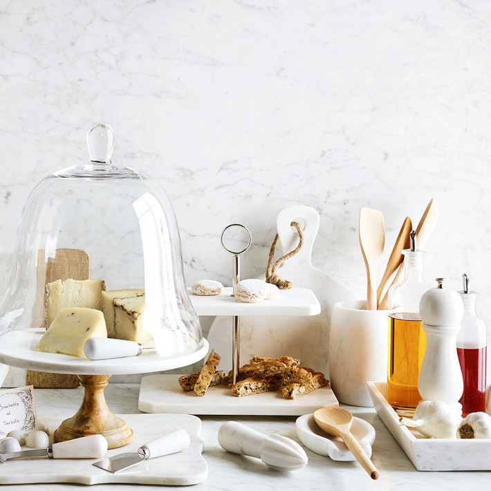 Marble Spoon Rest | Kitchen Counter Organizers | Williams Sonoma
