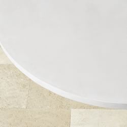 Balboa Outdoor Round Concrete Dining Table (60")