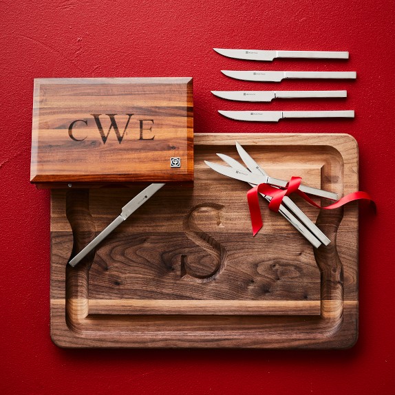 Monogram Cutting & Carving Board, Walnut