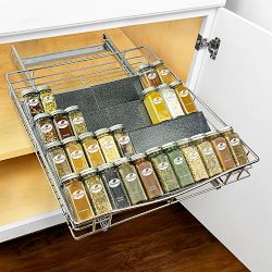 Slide Out Spice Rack Tray