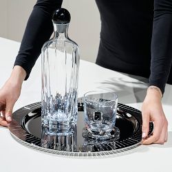 ANNA New York Striations Round Tray