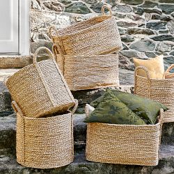 Josh Young x Williams Sonoma Home Eve Woven Basket | Williams Sonoma
