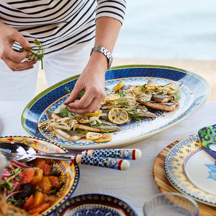 Sicily Oval X-Large Serving Platter | Williams Sonoma