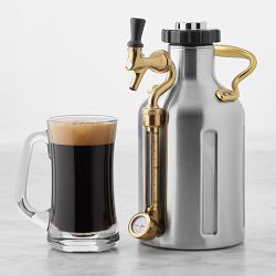 GrowlerWerks uKeg, 64-Oz., Stainless-Steel