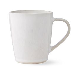 Cyprus Reactive Glaze Mug, Each, White