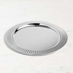 ANNA New York Striations Round Tray