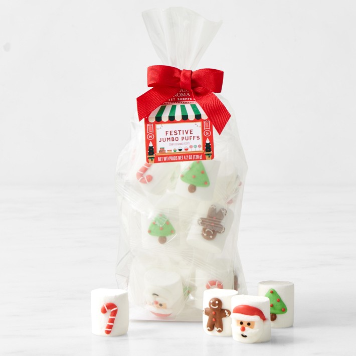 Festive Jumbo Christmas Marshmallows | Williams Sonoma