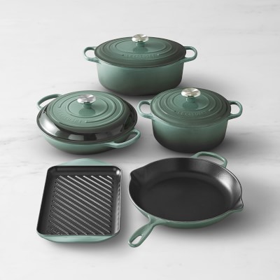 Le Creuset Signature Cast-Iron 8-Piece Cookware Set | Williams Sonoma
