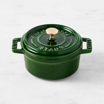 Staub Basil with Brass Collection | Williams Sonoma