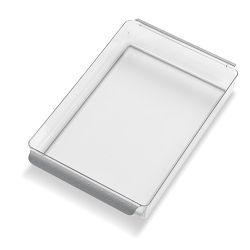 Shallow Fridge Bin, 8" Wide