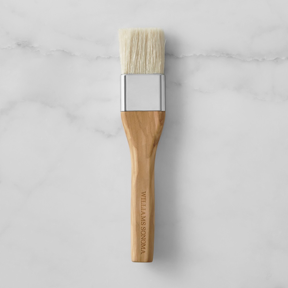 Williams Sonoma Olivewood Pastry Brush - 1 1/2"
