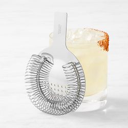 Williams Sonoma Mixology Hawthorne Strainer, Stainless-Steel