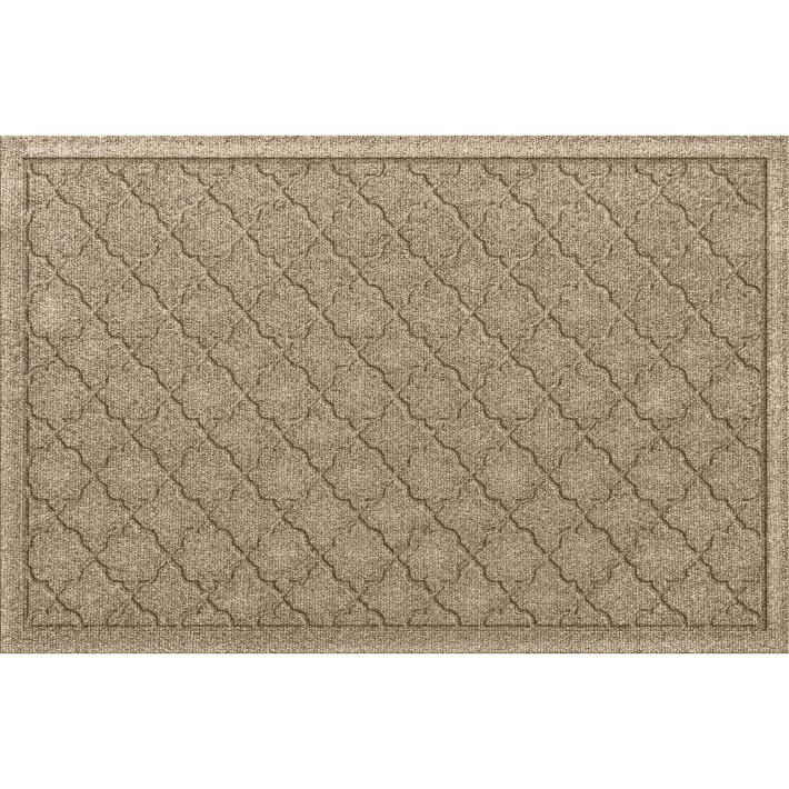 Waterhog Cordova All Weather Rug 2x3 Khaki