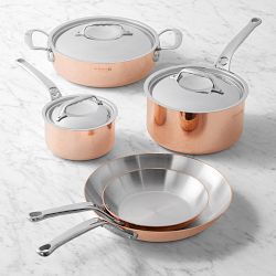 de Buyer Prima Matera Copper 8-Piece Cookware Set