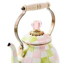 MacKenzie-Childs Palm Beach Tea Kettle, 2-Qt.