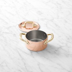 Mauviel M'Minis Copper Round Cocotte