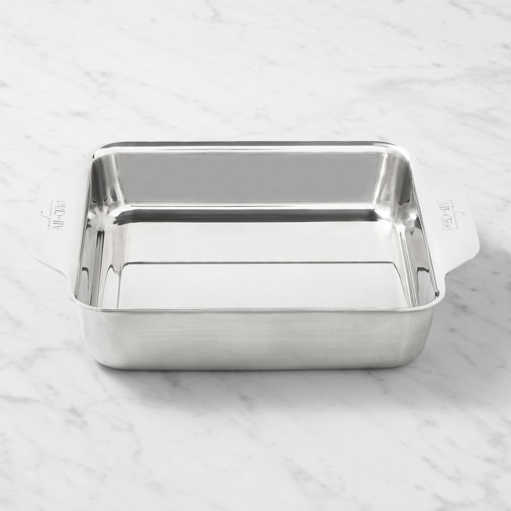 All-Clad Stainless Steel Square Baker, 8" x 8"