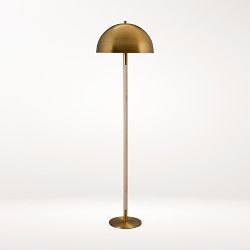 Merlin Floor Lamp, Antique Brass