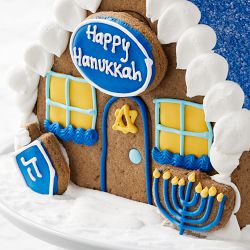 Personalized Hanukkah Gingerbread House