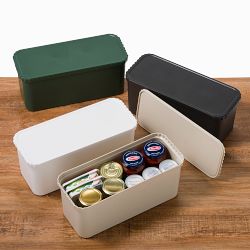 Like-it Slim Stacking Bin, Set of 2