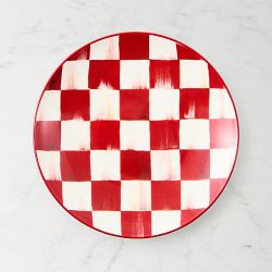 MacKenzie-Childs Cherry Check Appetizer Plates