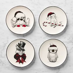 Rory Dobner x Williams Sonoma Holiday Icon Appetizer Plates