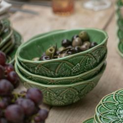 Bordallo Pinheiro Woods Cereal Bowls, Set of 4