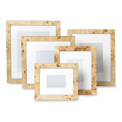 Exotic Burl Wood Gallery Picture Frames