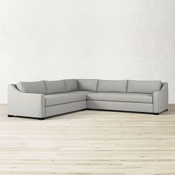 Ghent Slope Arm 3-Piece L-Shape Sofa (119")